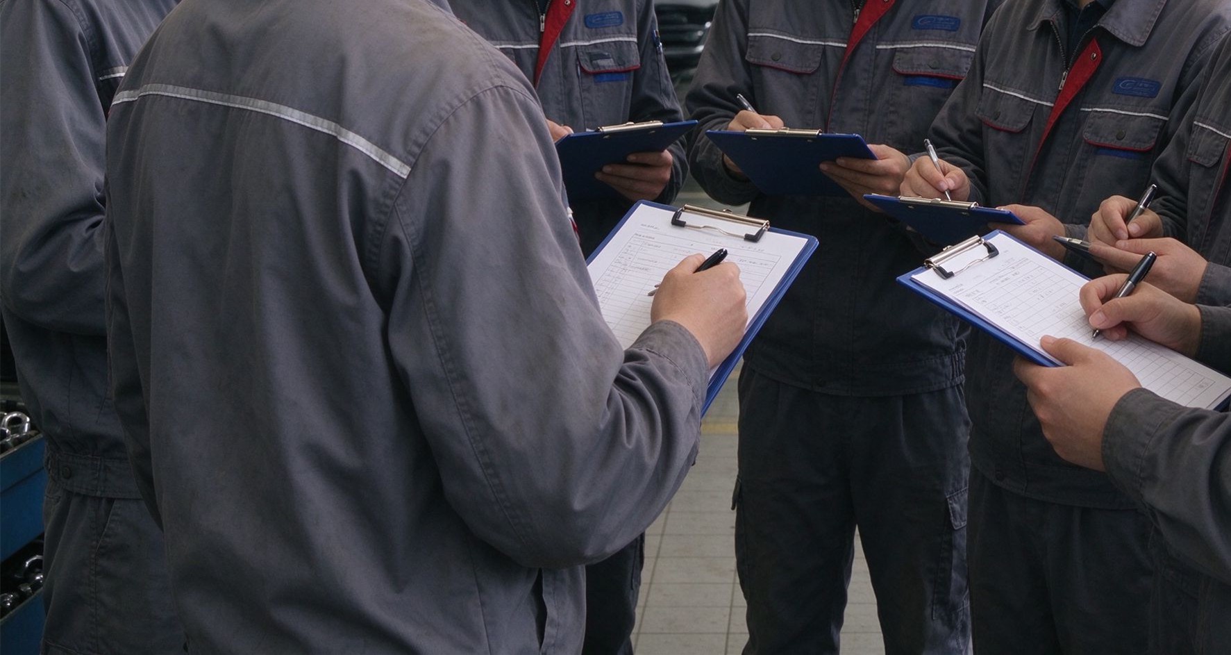 Depot handover session during staged rollout of the new platform
