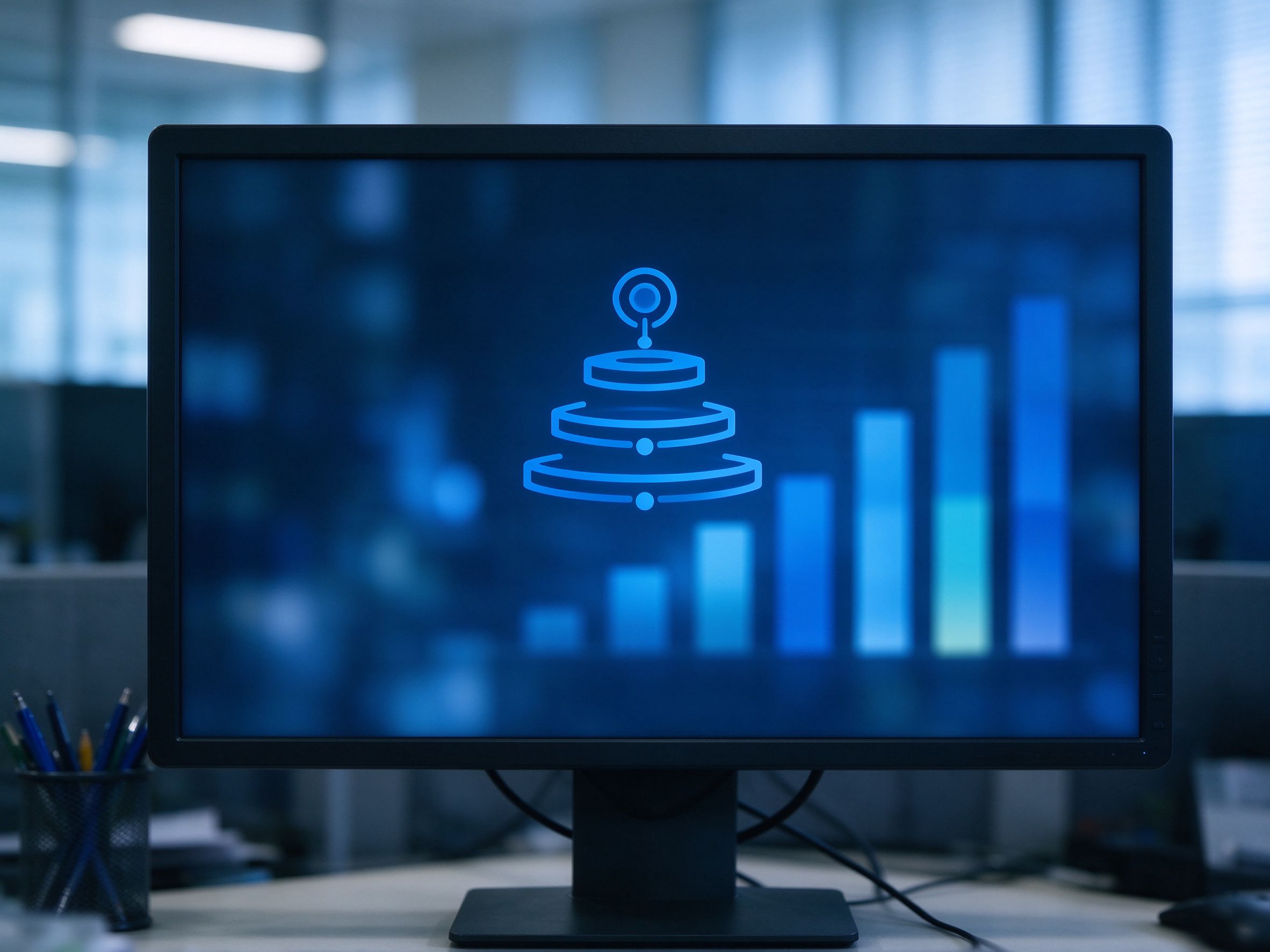 Cloud infrastructure monitoring view showing database and application tiers